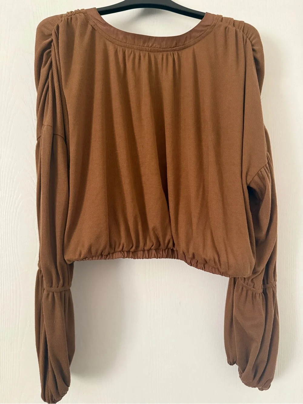 Free People Movement Coppery brown Button-Front Women's Top - Picture 6 of 6